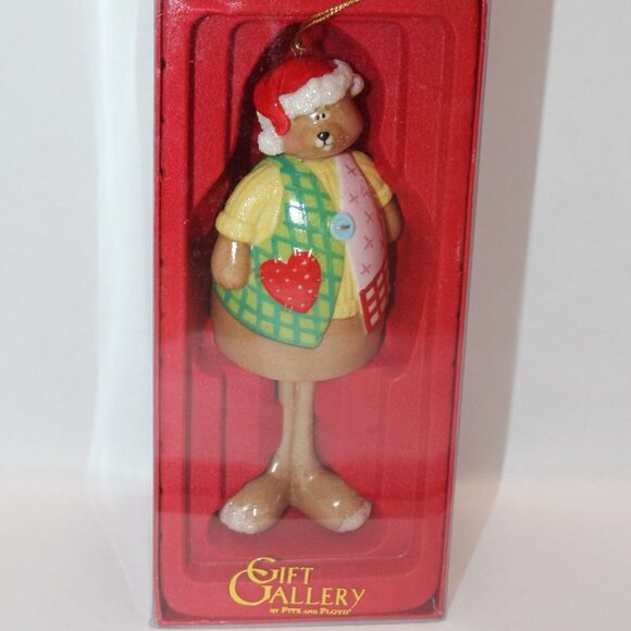 Fitz And Floyd GIFT GALLERY “Teddy Bear Bell” Ornament - Picture 4 of 10